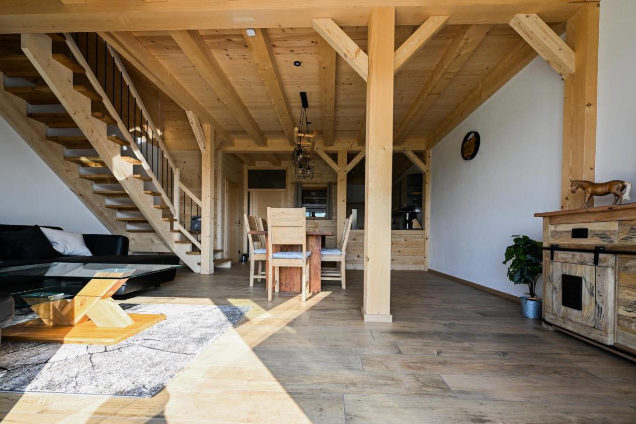 Holzwies Chalets Unterneukirchen Exteriér fotografie